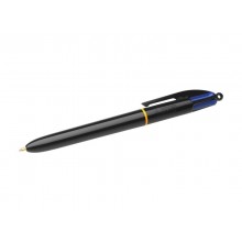 Penna a sfera a scatto BIC 4 Colours Pen Desk M 1 mm blu 918515