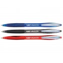 Penna a sfera a scatto BIC Atlantis Soft M 1 mm blu 9021322 (Conf.12)