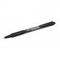 Penna a sfera a scatto BIC SoftFeel Clic Grip M 1 mm nero Conf. 12 pezzi - 837397