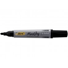 Marcatore permanente BIC Marking 2000 punta conica 4,95 mm nero 8209153 (Conf.12)