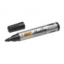 Marcatore permanente BIC Marking 2000 punta conica 4,95 mm nero 8209153 (Conf.12)