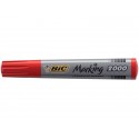 Marcatore permanente BIC Marking 2000 punta conica 4,95 mm rosso 8209133 (Conf.12)