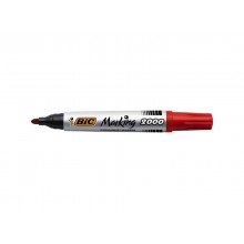 Marcatore permanente BIC Marking 2000 punta conica 4,95 mm rosso 8209133 (Conf.12)
