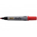 Marcatore permanente BIC Marking 2000 punta conica 4,95 mm rosso 8209133 (Conf.12)