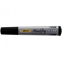 Marcatore permanente BIC Marking 2300 punta scalpello 3,7-5,5 mm nero 8209263 (Conf.12)