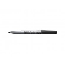 Marcatore permanente BIC Marking Pocket 1445 punta conica 1 mm nero 8209022 (Conf.12)