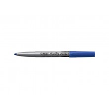 Marcatore permanente BIC Marking Pocket 1445 punta conica 1 mm blu 8209012 (Conf.12)