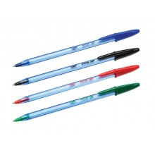 Penna a sfera BIC Cristal Soft M 1,2 mm nero 951433 (Conf.50)