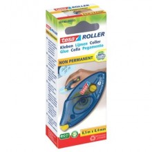 Colle roller tesa non permanente monouso ecoLogo® per cartone, foto, plastica o vetro trasparente - 59190-00005-03