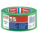 Nastro per segnalazioni in PVC tesa tesaflex® 60760 rivestito gomma resina 50mmX33m verde - 60760-00097-15