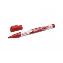 Marcatore per lavagne bianche BIC Velleda Liquid Ink Pocket punta conica 4,2 mm rosso - 902089 (Conf.12)
