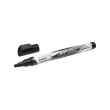 Marcatore per lavagne bianche BIC Velleda Liquid Ink Pocket punta conica 4,2 mm nero - 902088 (Conf.12)