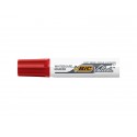 Marcatore per lavagne bianche BIC Velleda 1781 punta a scalpello 3,3-4,6 mm rosso - 9402961 (Conf.12)