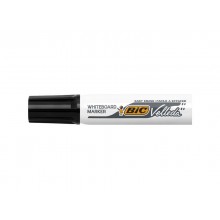 Marcatore per lavagne bianche BIC Velleda 1781 punta a scalpello 3,3-4,6 mm nero - 9402981 (Conf.12)