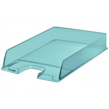 Vaschetta portacorrispondenza Esselte Colour'Ice polistirolo A4 blu trasparente - 626274 (Conf.10)