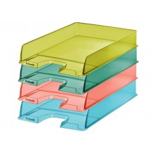 Vaschetta portacorrispondenza Esselte Colour'Breeze polistirolo A4 verde - 626275 (Conf.10)