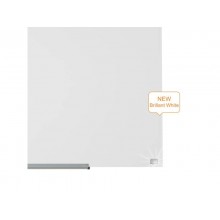 Lavagna bianca magnetica in vetro Nobo Diamond cancellabile 99,3x55,9 cm 1905176