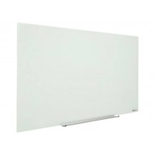 Lavagna bianca magnetica in vetro Nobo Diamond cancellabile 126,4x71,1 cm 1905177