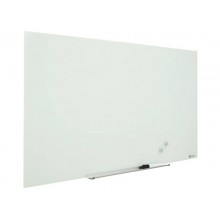 Lavagna bianca magnetica in vetro Nobo Diamond cancellabile 126,4x71,1 cm 1905177