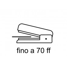 Cucitrice a pinza Rapid Classic Heavy Duty HD31 fino a 70 fogli cromo 10540310