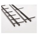 Pettini per rilegatura GBC SureBind 25 mm A4 bianco - fino a 250 fogli conf. da 100 - 1132840
