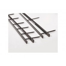 Pettini per rilegatura GBC SureBind 25 mm A4 nero - fino a 250 fogli conf da 100 pettini - 1132850