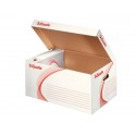 Scatola archivio Esselte Boxy Container con coperchio per Boxy 80 o 100 chiusura ad incastro - 128900 (Conf.10)