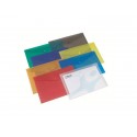 Buste trasparenti con bottone Rexel Ice A4 trasparente 16128AS (Conf.5)