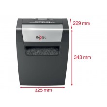 Distruggidocumenti uso moderato Rexel Momentum X308 - P-3 - 15 L - taglio a frammenti 5x42 mm - 2104570EU
