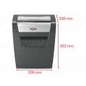 Distruggidocumenti uso moderato Rexel Momentum X410 - P-4 - 23 L - taglio a frammenti 4x28mm - 2104571EU