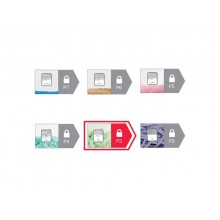 Distruggidocumenti uso moderato Rexel Momentum X312 - P-3 - 23 L - taglio a frammenti 5x42 mm - 2104572EU