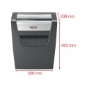 Distruggidocumenti uso moderato Rexel Momentum X312 - P-3 - 23 L - taglio a frammenti 5x42 mm - 2104572EU