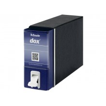 Registratore a leva DOX3 Memorandum dorso 8 cm - formato 23x18 cm blu 263A4