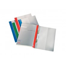 Cartelline ad aghi con clip Esselte Quotation File 23,8x31 cm pvc semirigido verde  conf. da 25 - 28360