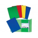 Cartelline a 3 lembi Esselte C46 con elastico tondo 25x35 cm 550 g/m² giallo 390346090 (Conf.5)