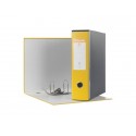 Registratori con custodia Esselte G53 Eurofile commerciale Dorso 8 cm cartone rivestito in PP giallo - 390753090