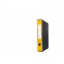 Registratore con custodia Esselte G54 Eurofile protocollo dorso 5 cm cartone rivestito in PP giallo - 390754090