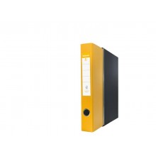 Registratore con custodia Esselte G54 Eurofile protocollo dorso 5 cm cartone rivestito in PP giallo - 390754090