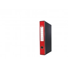 Registratore con custodia Esselte G54 Eurofile protocollo dorso 5 cm cartone rivestito in PP rosso - 390754160