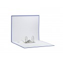 Registratore con custodia Esselte G55 Eurofile protocollo dorso 8 cm cartone rivestito in PP blu - 390755050