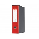 Registratore con custodia Esselte G55 Eurofile protocollo dorso 8 cm cartone rivestito in PP rosso - 390755160