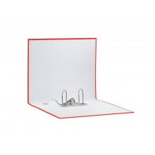 Registratore con custodia Esselte G55 Eurofile protocollo dorso 8 cm cartone rivestito in PP rosso - 390755160