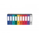 Registratore con custodia Esselte G55 Eurofile protocollo dorso 8 cm cartone rivestito in PP verde - 390755180