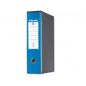 Registratore con custodia Esselte G55 Eurofile protocollo dorso 8 cm cartone rivestito in PP blu vivida - 390755910
