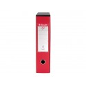 Registratore con custodia Esselte G55 Eurofile protocollo dorso 8 cm cartone rivestito in PP rosso vivida - 390755920