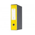Registratore con custodia Esselte G55 Eurofile protocollo dorso 8 cm cartone rivestito in PP giallo vivida 390755930
