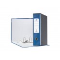 Registratore con custodia Esselte G55 Eurofile protocollo dorso 8 cm cartone rivestito in PP blu metall. - 390755960