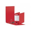 Registratore con custodia Esselte G81 OXFORD memorandum 29,5x19 cm - dorso 8 cm rosso - 390781160 (Conf.6)
