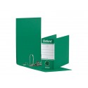 Registratore con custodia Esselte G81 OXFORD memorandum 29,5x19cm - dorso 8 cm verde - 390781180 (Conf.6)