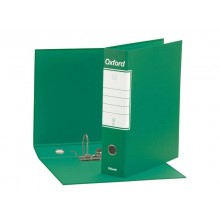 Registratore con custodia Esselte G83 Oxford commerciale 29,5x32 cm - dorso 8 cm verde - 390783180 (Conf.6)